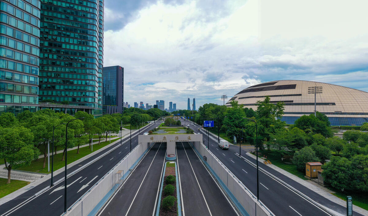 杭州：博奧隧道 通車在即