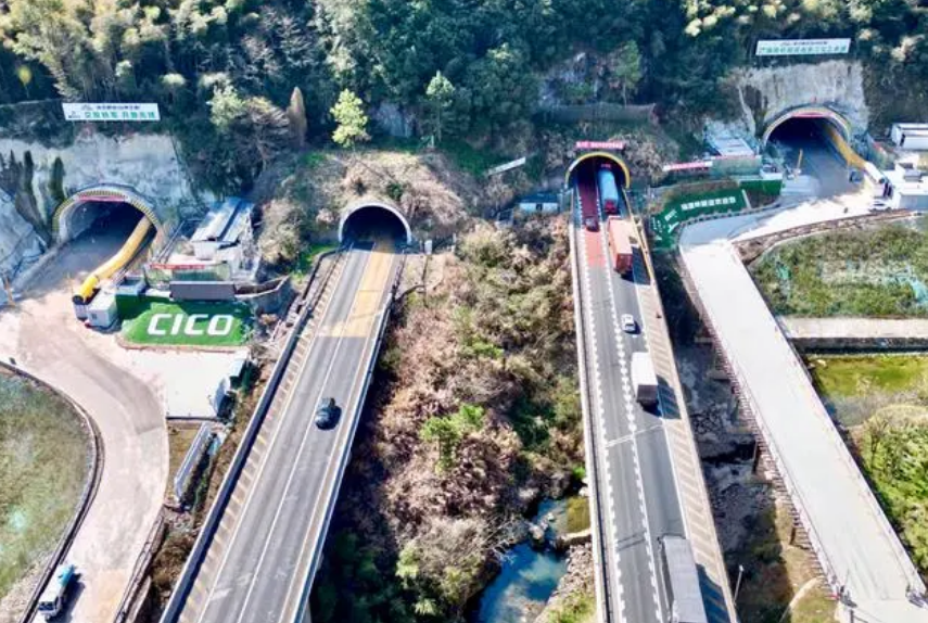 浙江貓貍嶺隧道實(shí)現(xiàn)全隧洞雙向掘進(jìn)